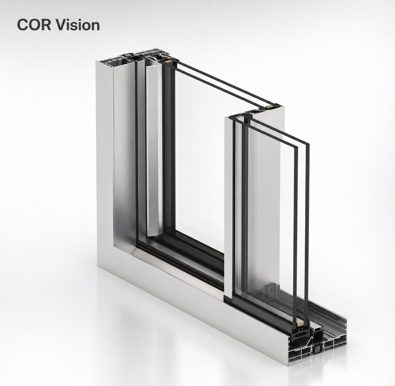 Profilo CORTIZO COR Vision - Alluminio